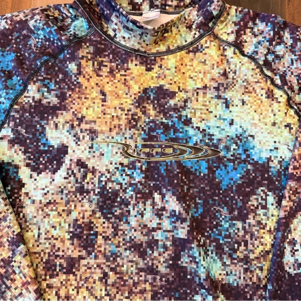 Riffe digi tek rash guard men's XXL